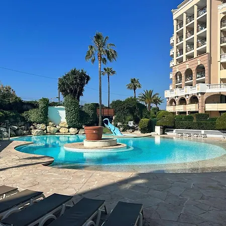 La Bocca: 2 Pieces Avec Terrasse Et Piscines - Fr-1-609-110 아파트 칸느